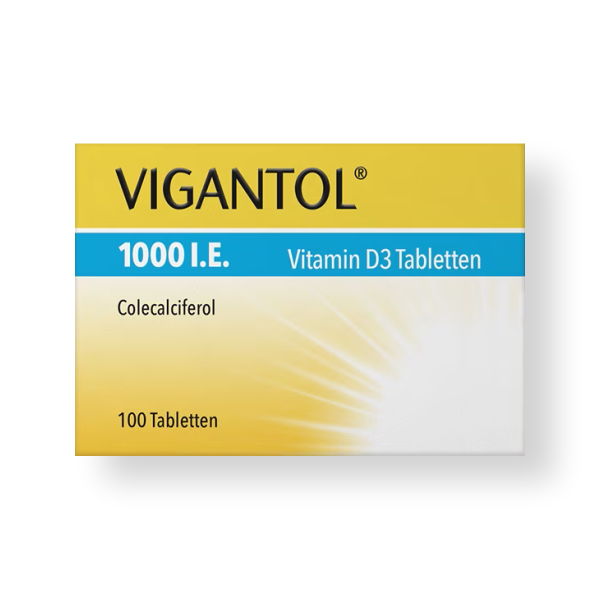 Vigantol Vitamin D3 Tabletten, Colecalciferol, Produkt des Monats, Schultes Apotheke