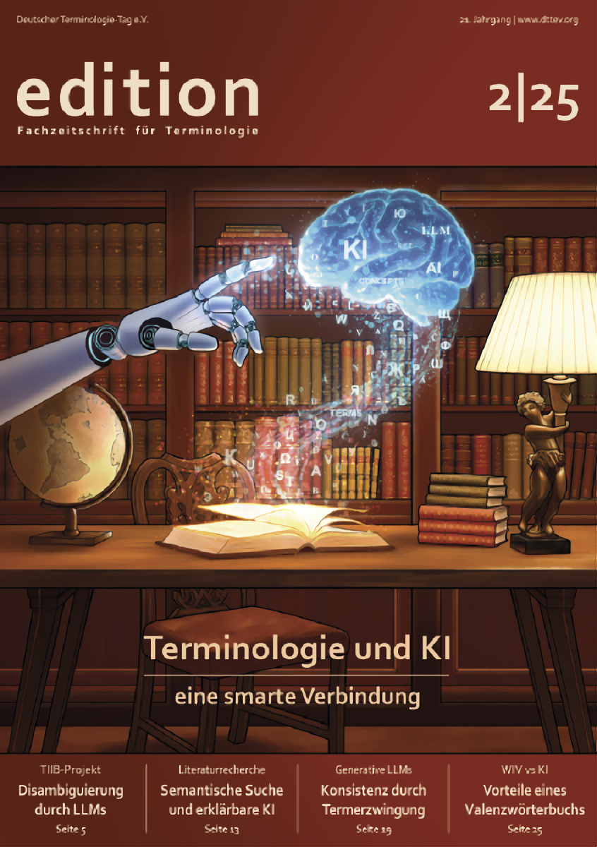 Cover edition 2/2025. Mit einem Klick zum PDF der kompletten Ausgabe. Viel Spaß beim Lesen!