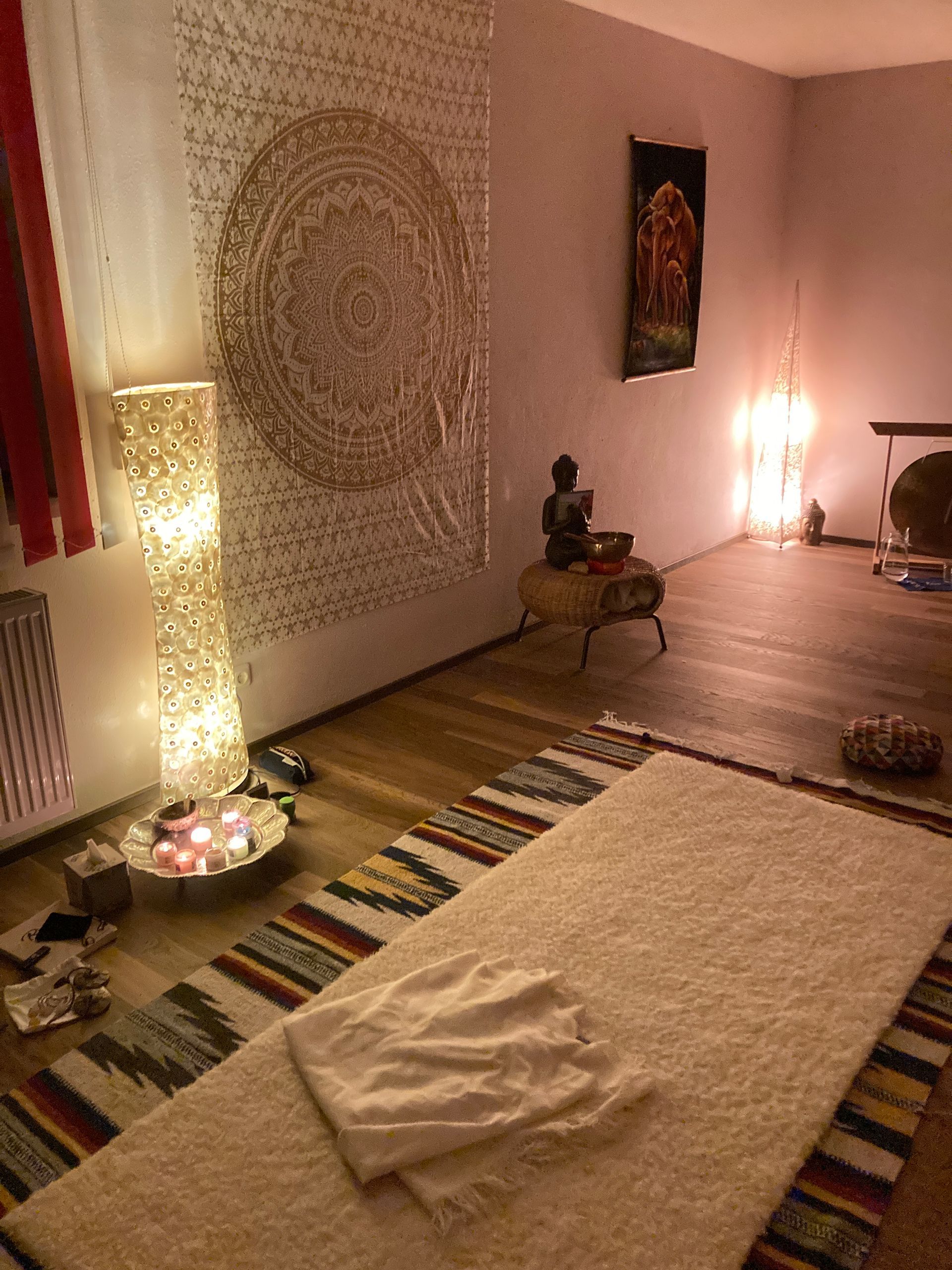 im Yoga Studio
