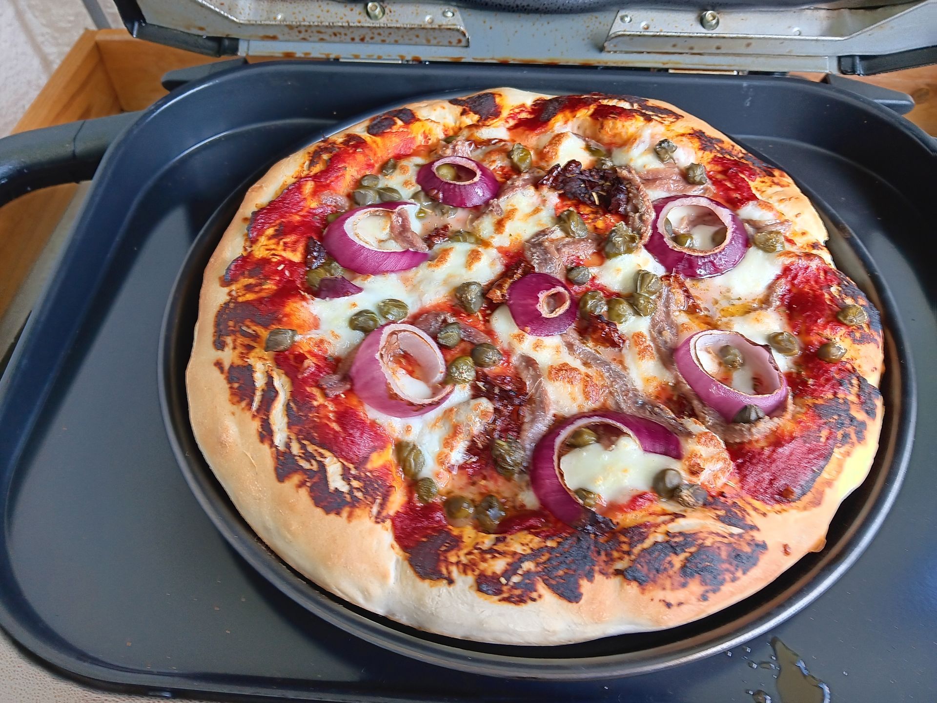 Pizza vom Grill