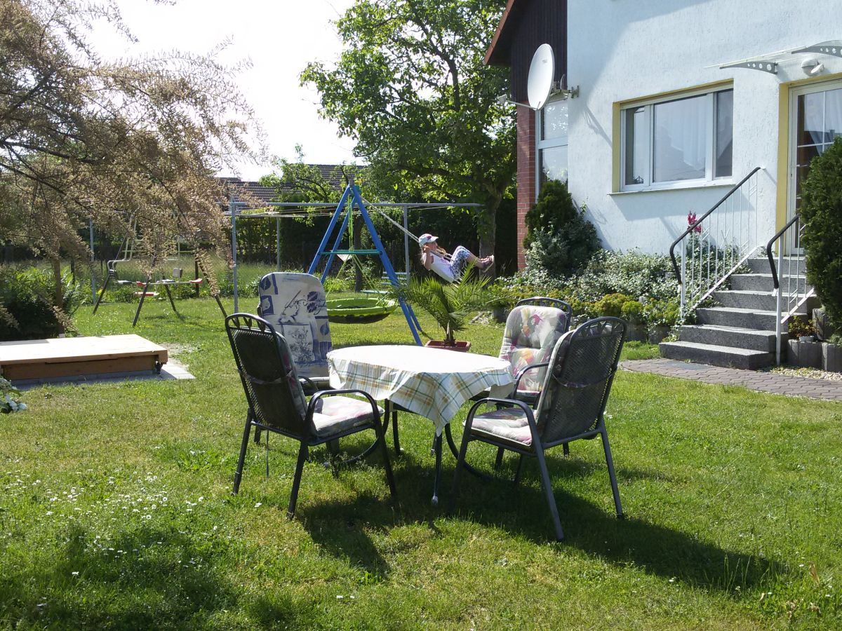 Garten mit Sitzecke