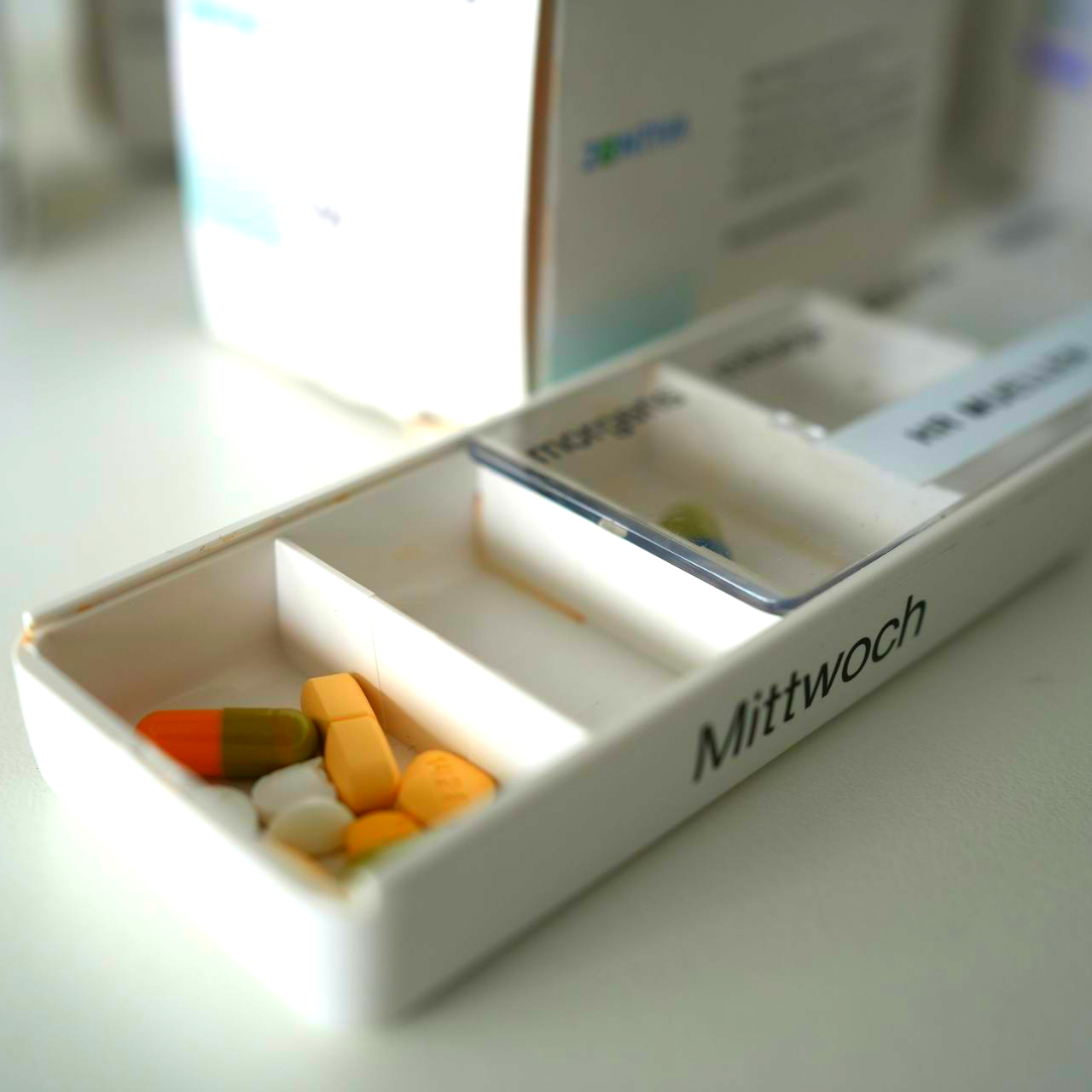 Betreuungskraft beim Einkaufen