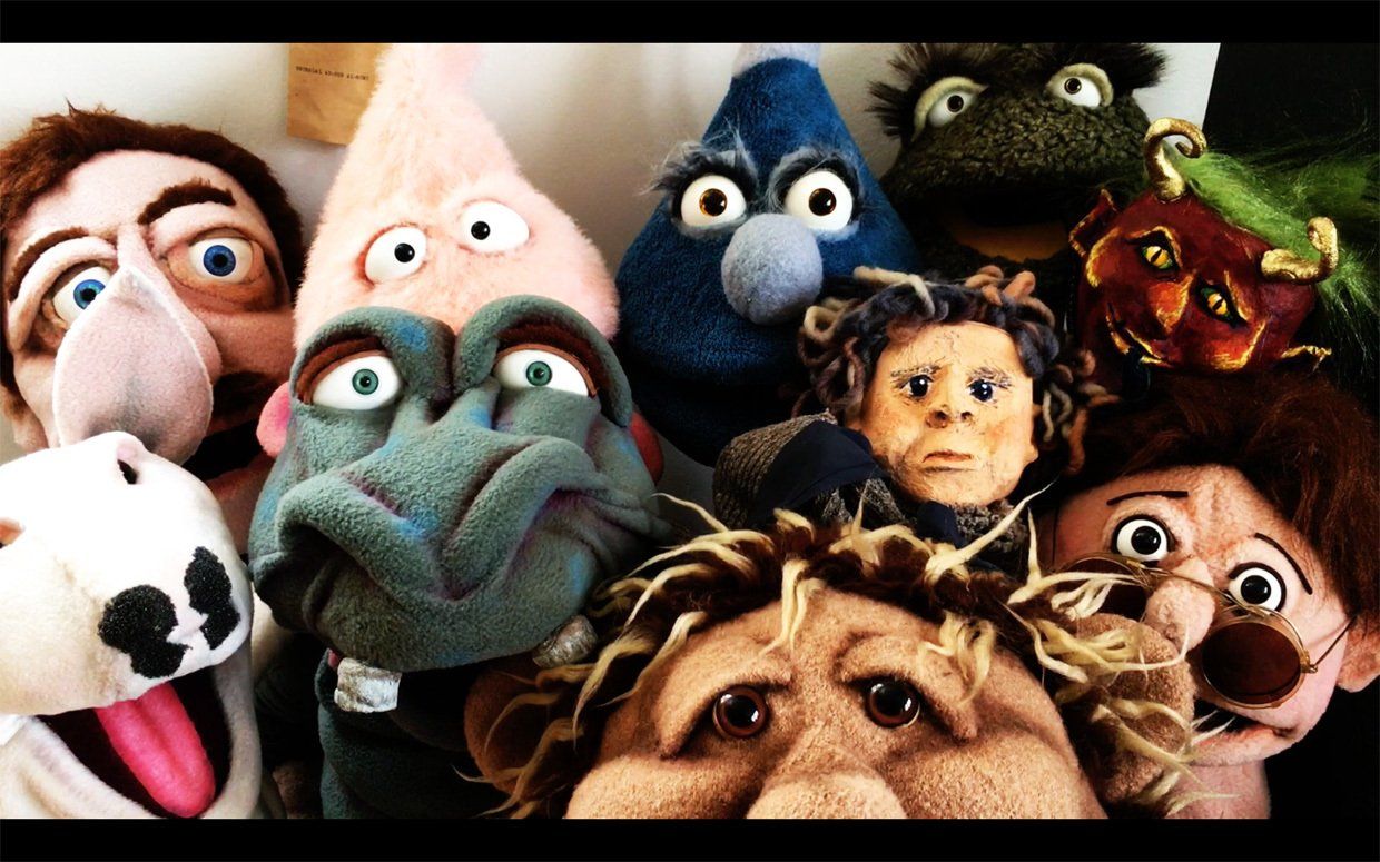 Figurenbau, Handpuppen, Klappmaulpuppen von Nataly Walter