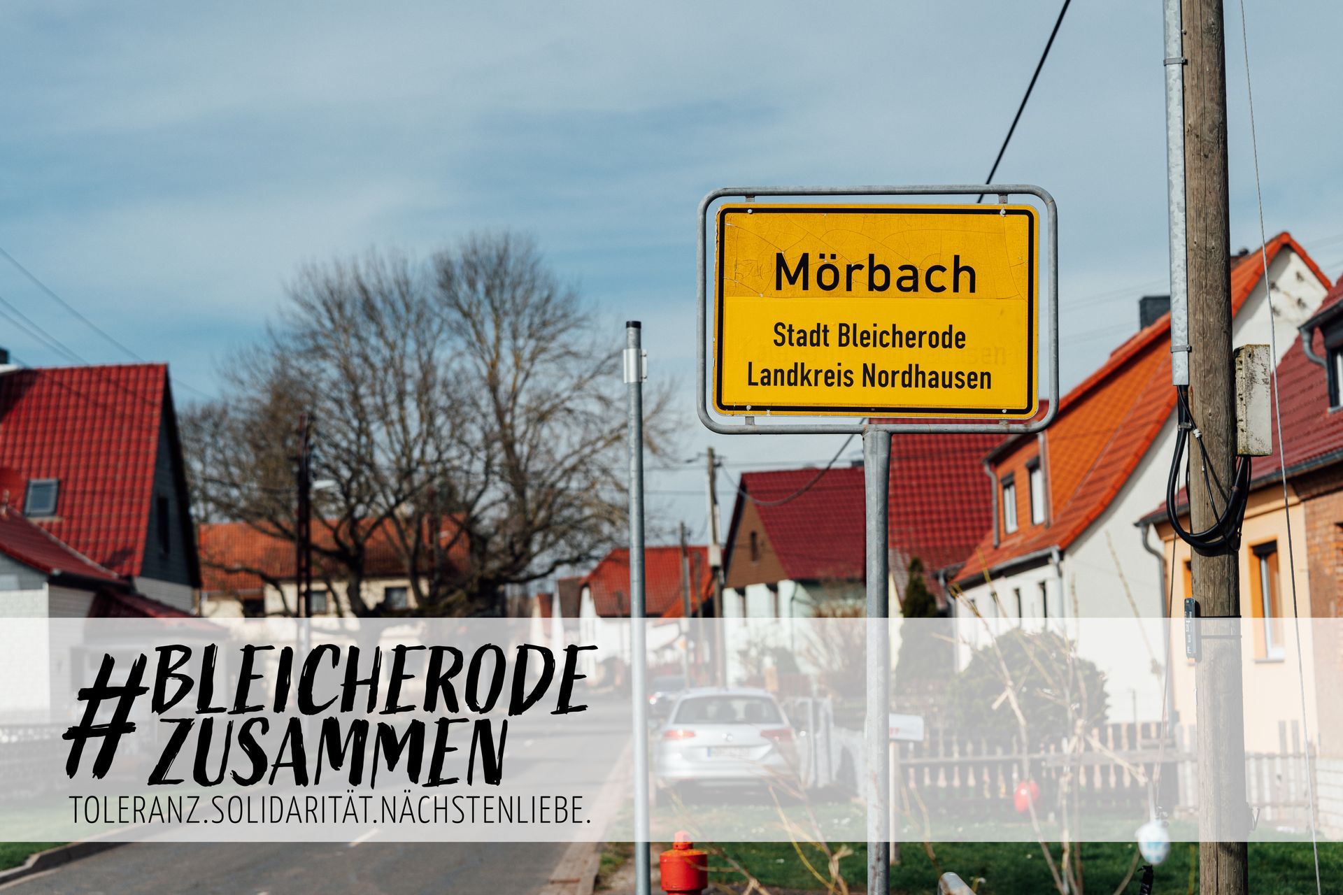 Ortsschild Mörbach