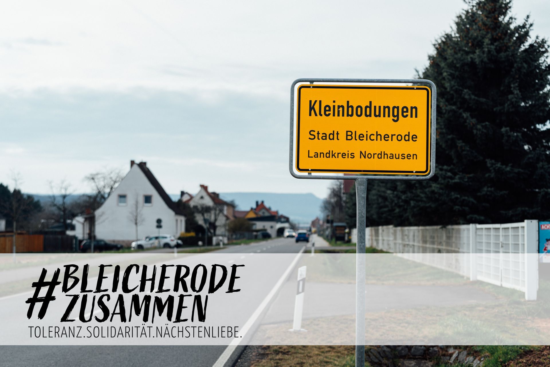 Ortsschild Kleinbodungen