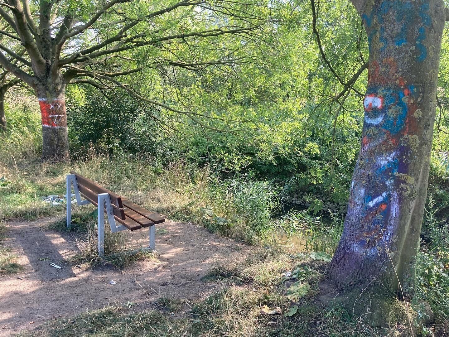 Kunst am Baum an der Appelbreistiege