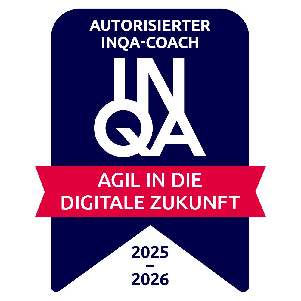 autorisierter INQA-Coach-Badge 2025-2026