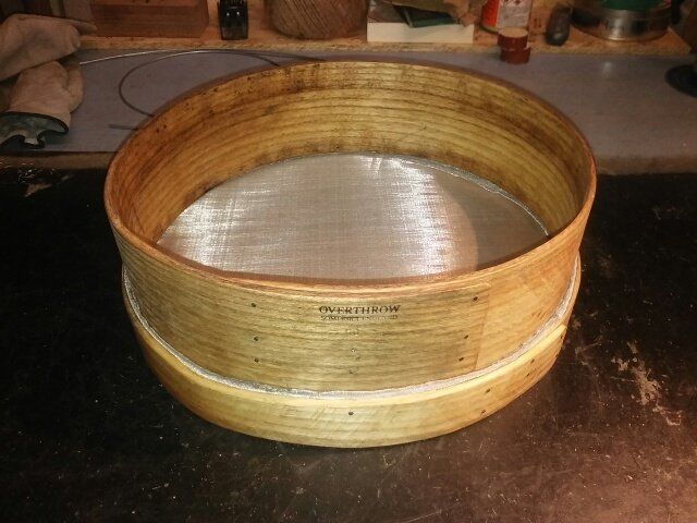 heavy oak sieve