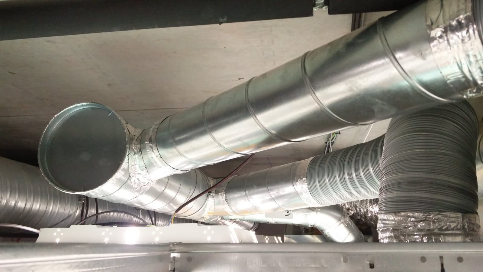 Extension du réseau aéraulique