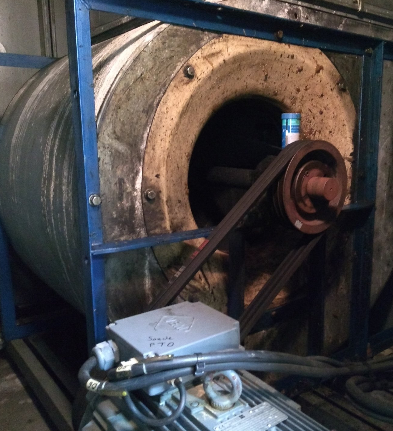 Moteur poulie-courroie