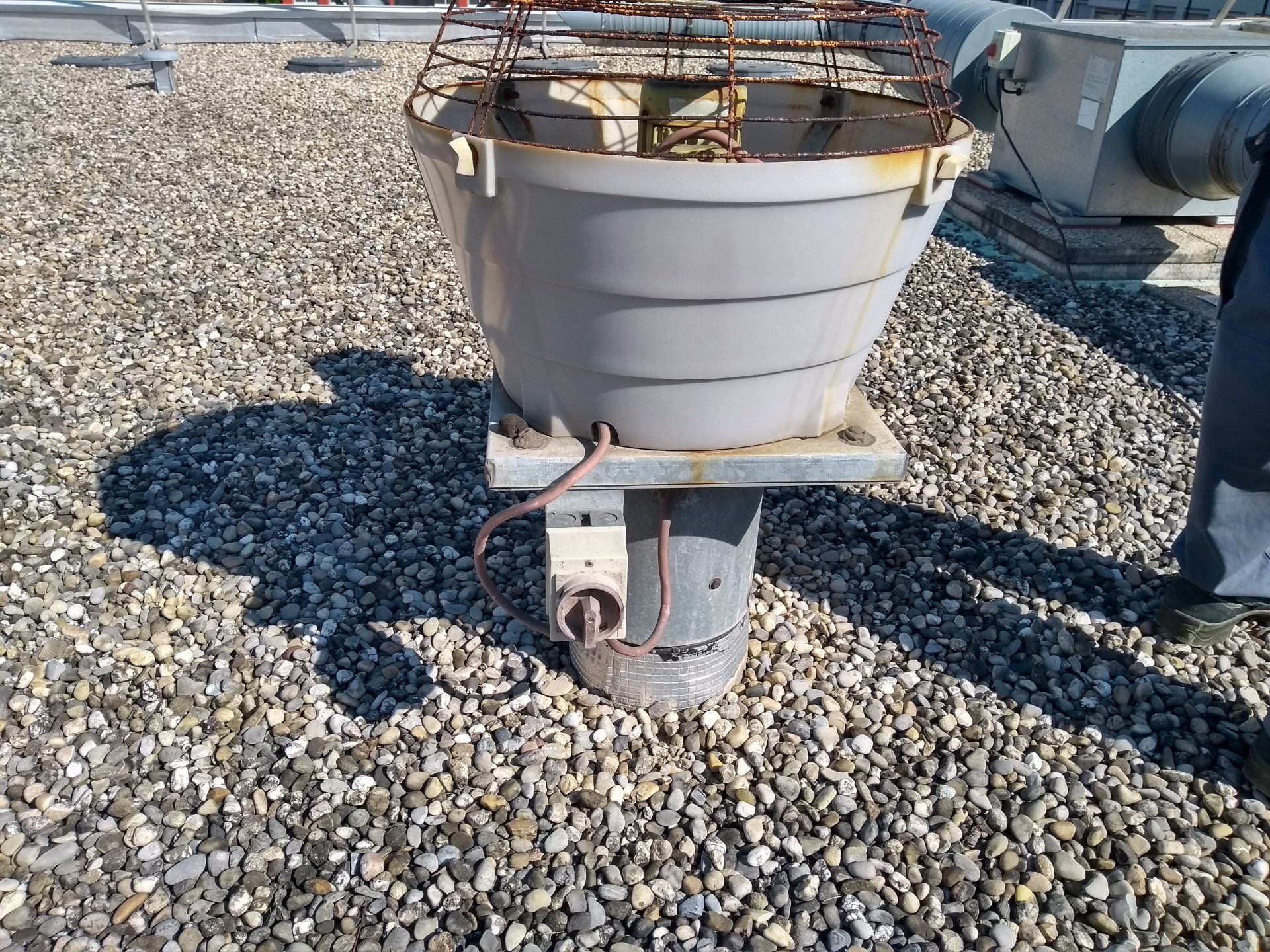 Tourelle désenfumage