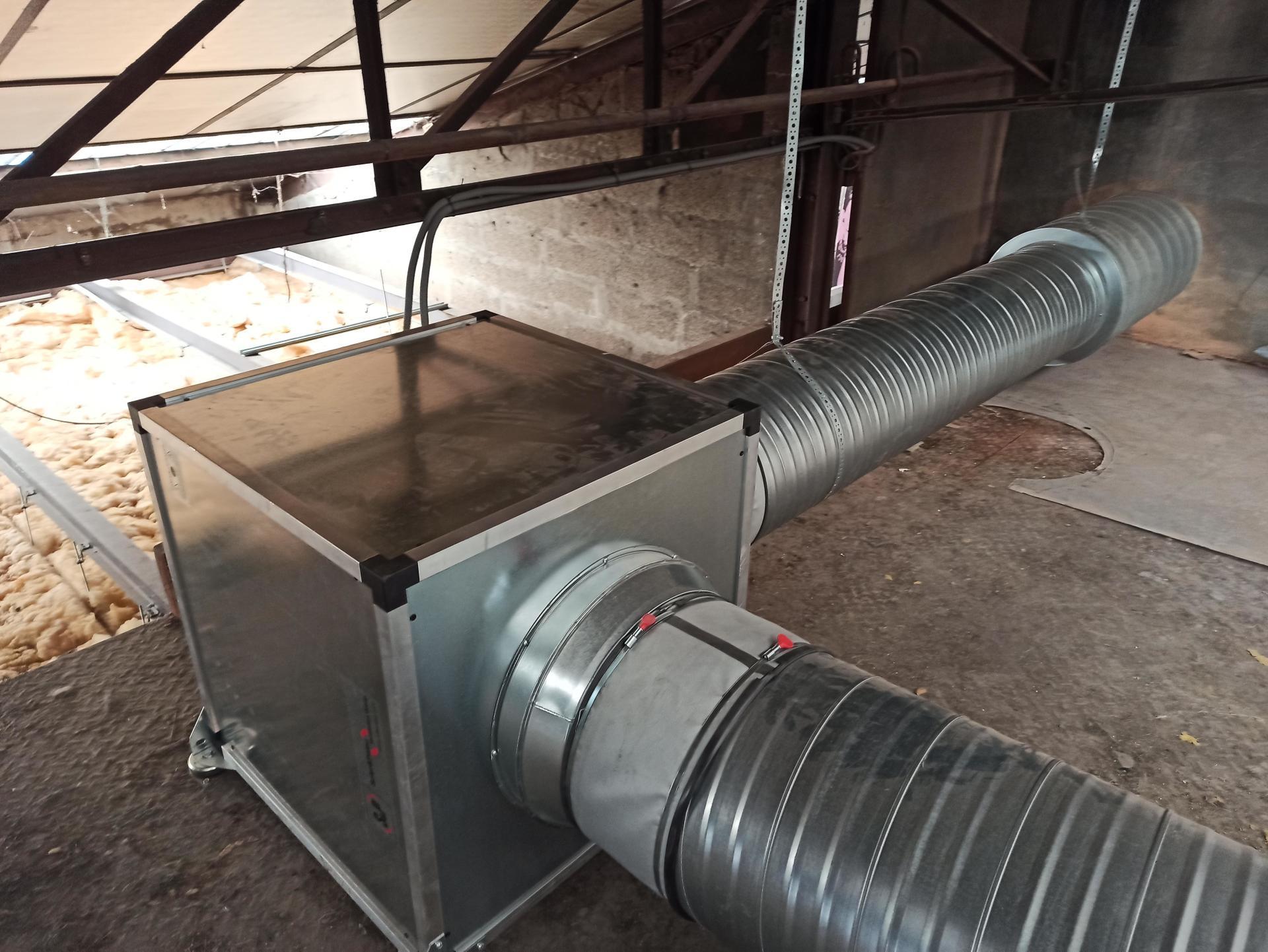 Caisson de soufflage