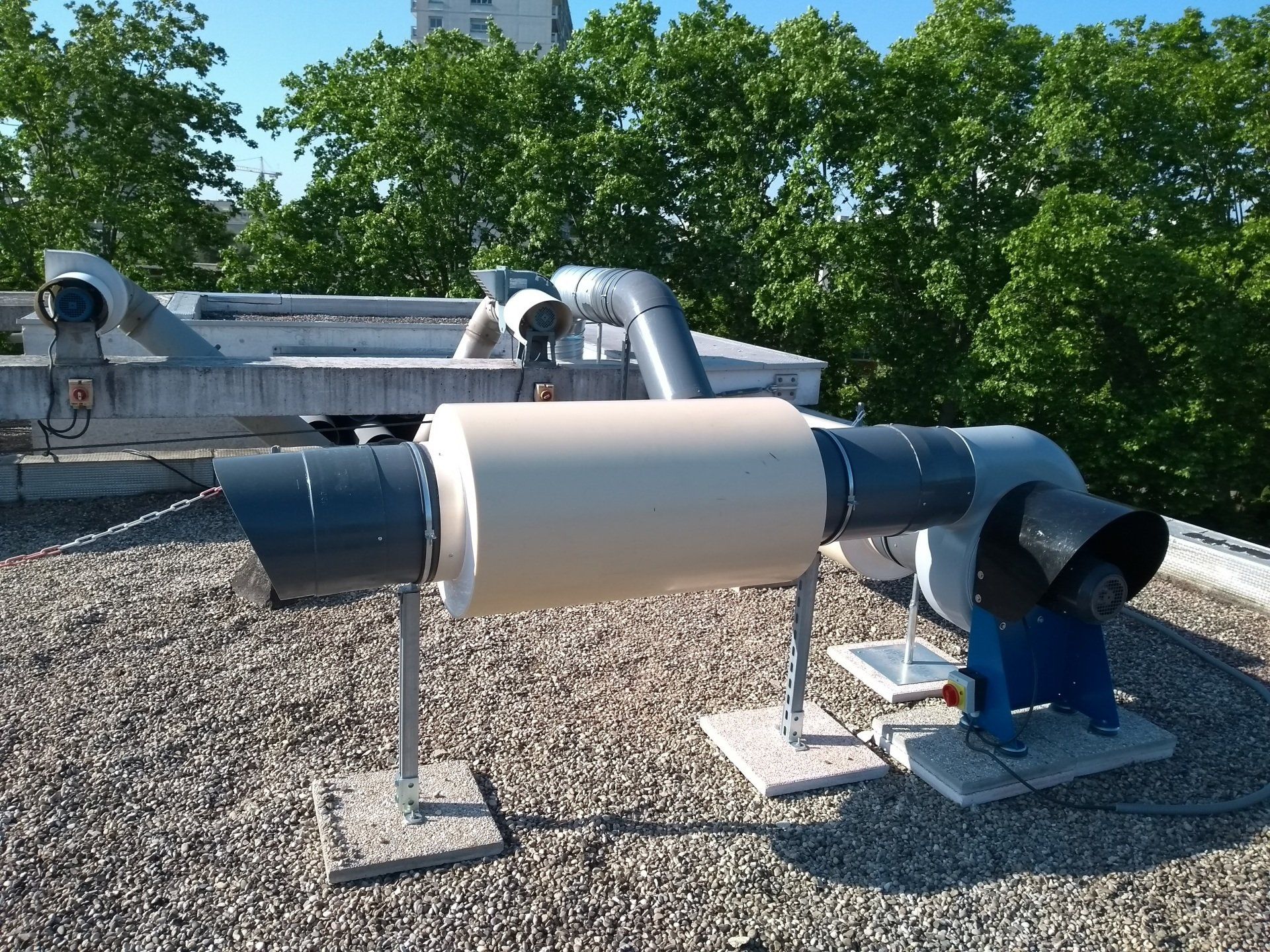 Ventilateur d'extraction PP