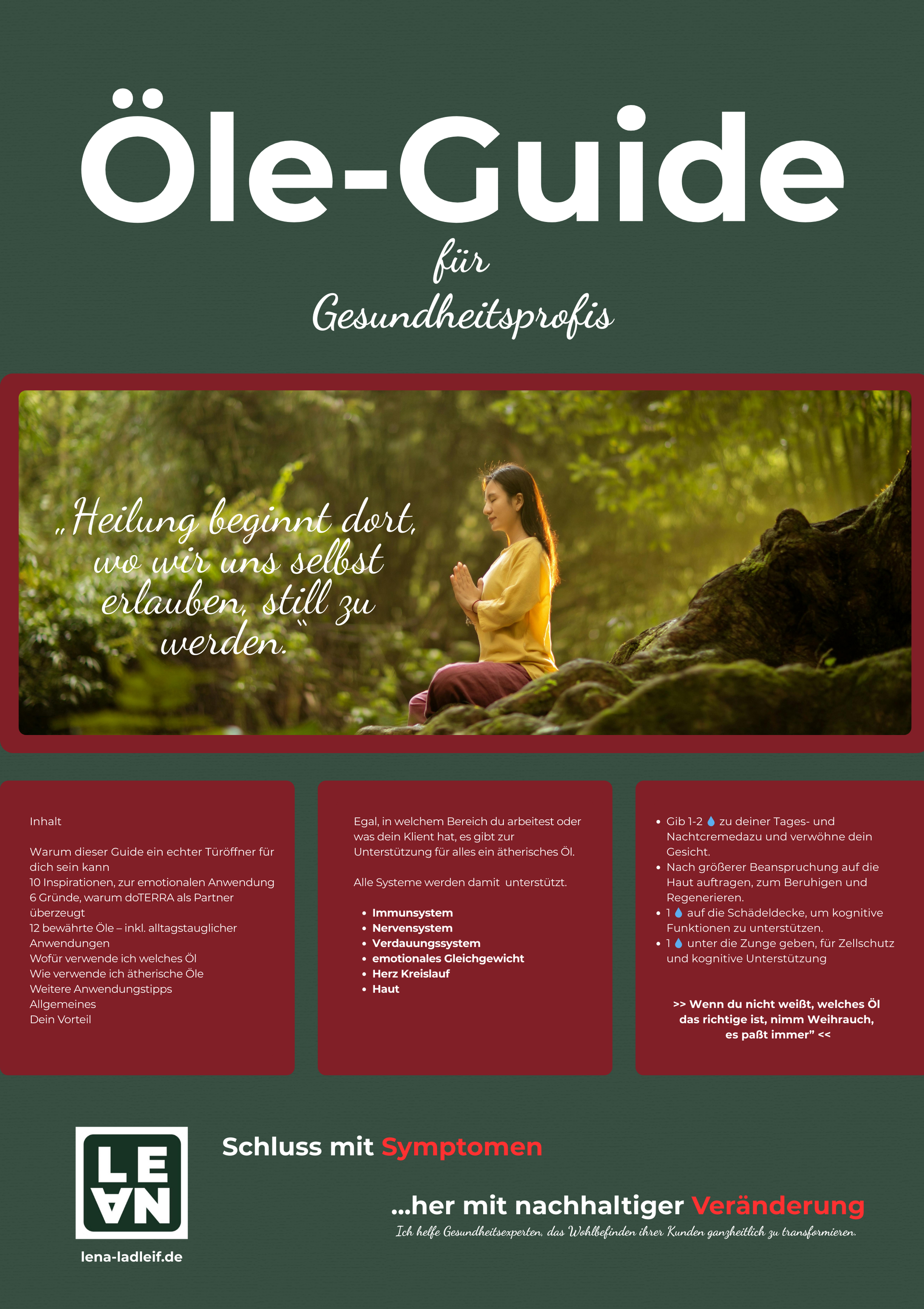 Öle-Guide für Gesundheitsprofis