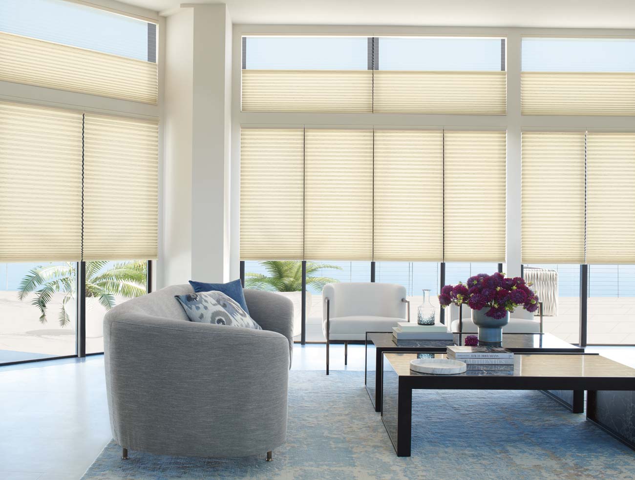 Motorized Cellular Shades | Automated & Electric Honeycomb Shades ...