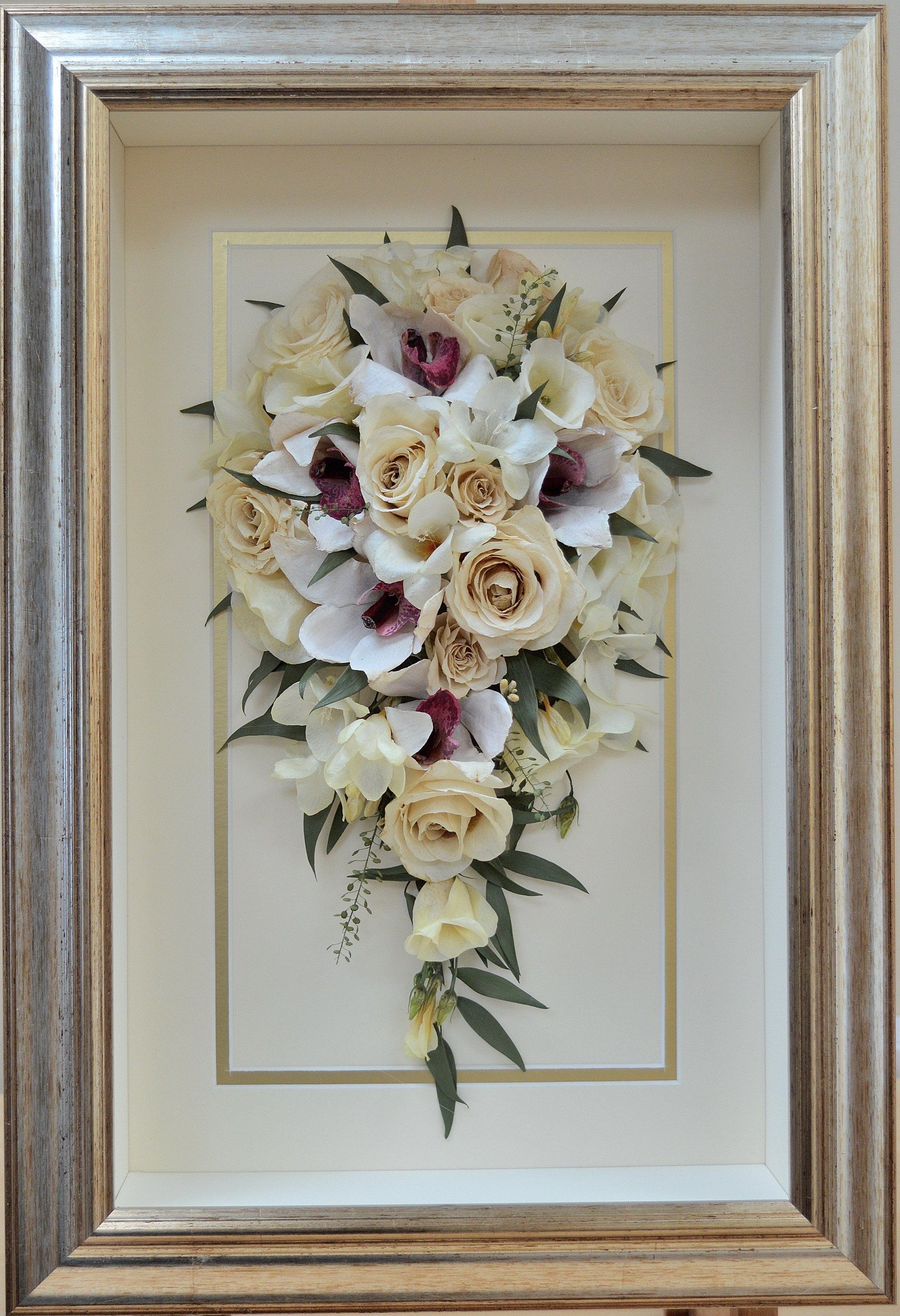 Precious Petals Preserved Flower Work Dried Wedding Bouquet
