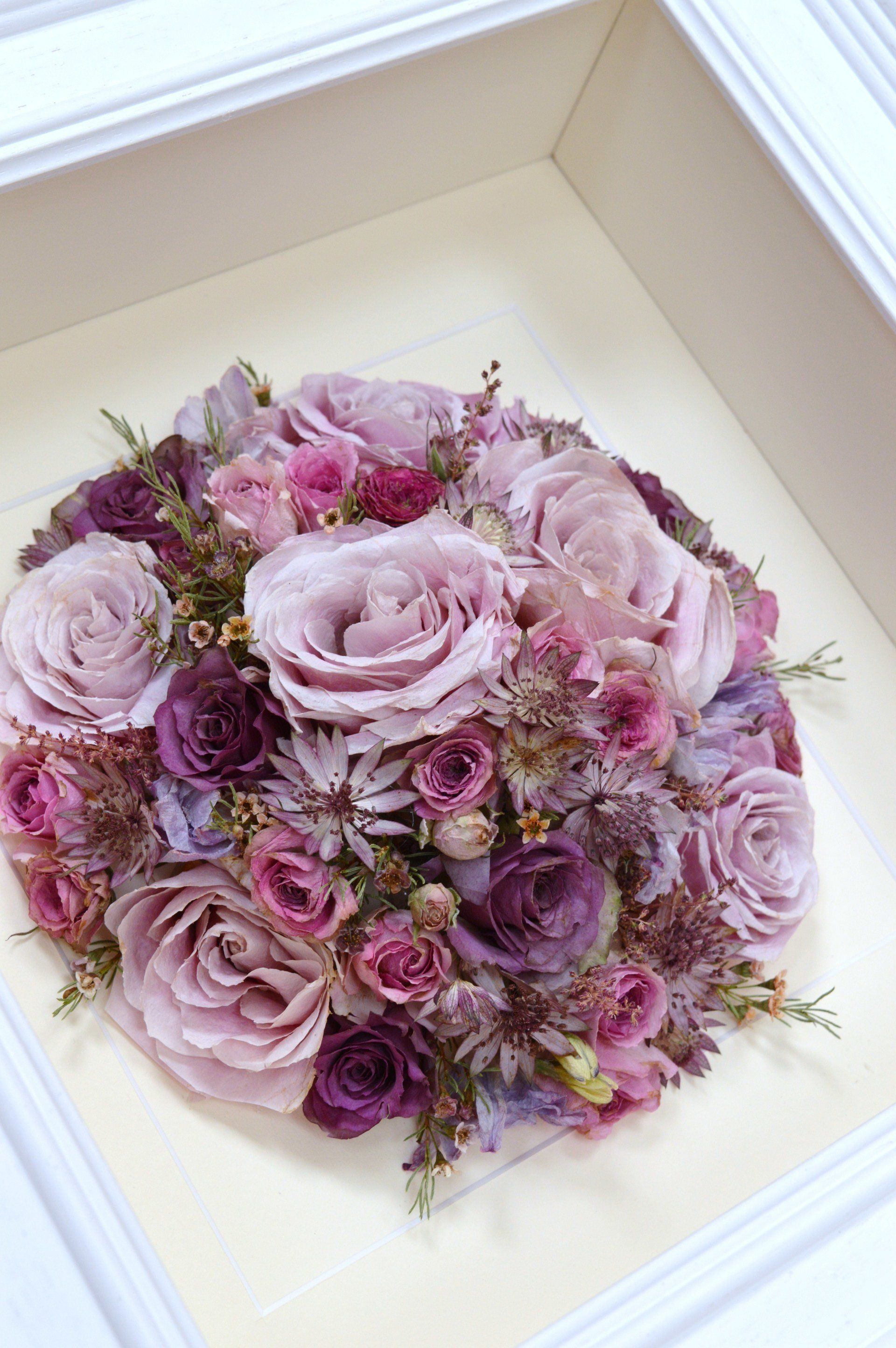Precious Petals Preserved Flower Work Dried Wedding Bouquet