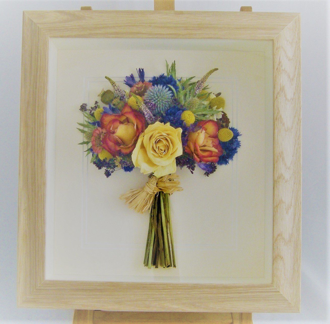 Precious Petals Preserved Flower Work Dried Wedding Bouquet