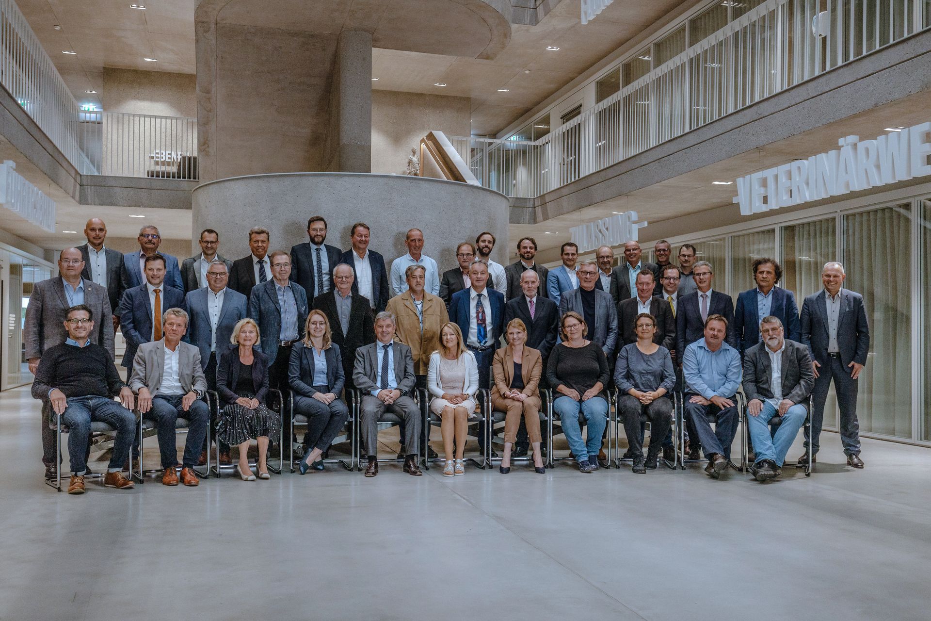 Fotoshooting Kreistag Tuttlingen im Landratsamt Tuttlingen
