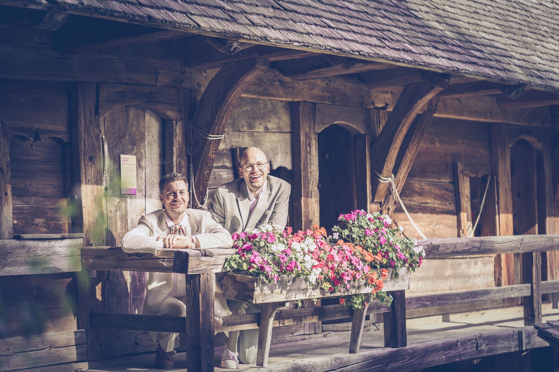 Fotoshooting in Neuhausen ob Eck im Freilichtmuseum