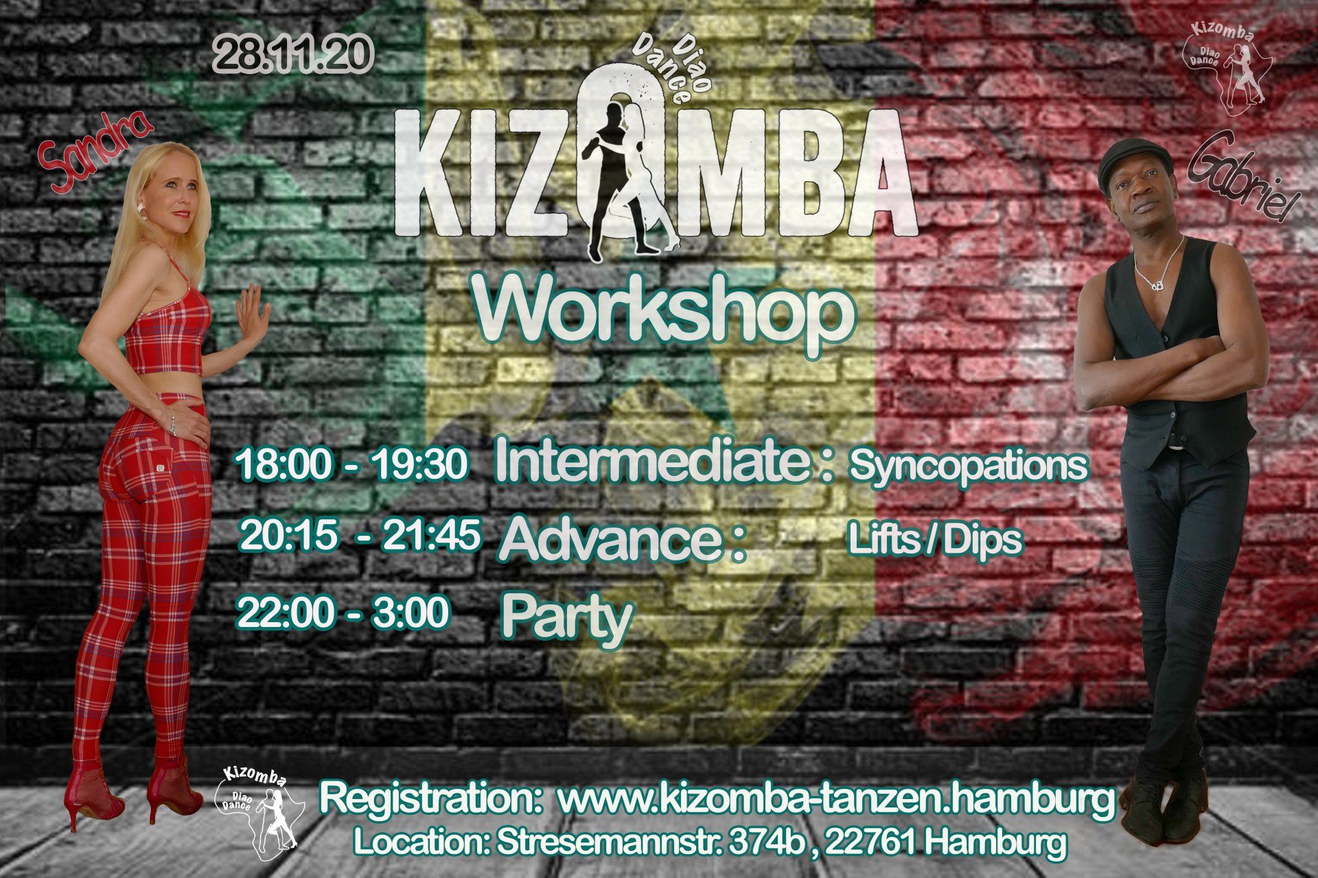Kizomba in Hamburg mit DiaoDance mit Freude Kizomba lernen