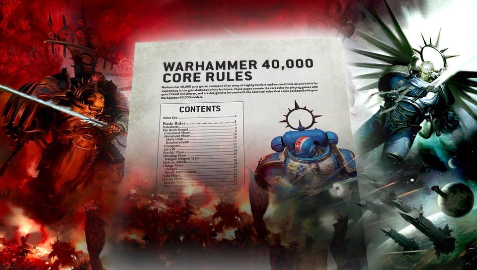 Warhammer 40k neue Regeln