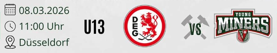 Düsseldorfer EG U13 vs. YOUNG MINERS U13