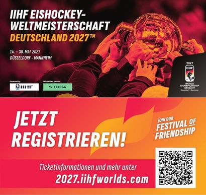 Eishockey-Deutschland, hört ihr das? Der Puck rollt schon Richtung 2027! Eishockey-Deutschland, hört ihr das? Der Puck rollt schon Richtung 2027!