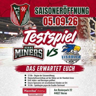 Saisoneröffnung - HERNER EV 'MINERS' vs. EHC Eisadler 'Dortmund' Saisoneröffnung - HERNER EV 'MINERS' vs. EHC Eisadler 'Dortmund'