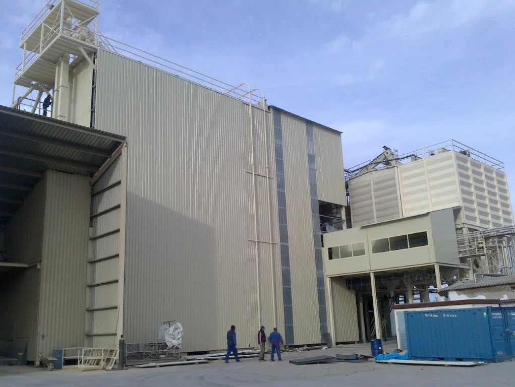 Taherga - construcción de fábricas de piensos