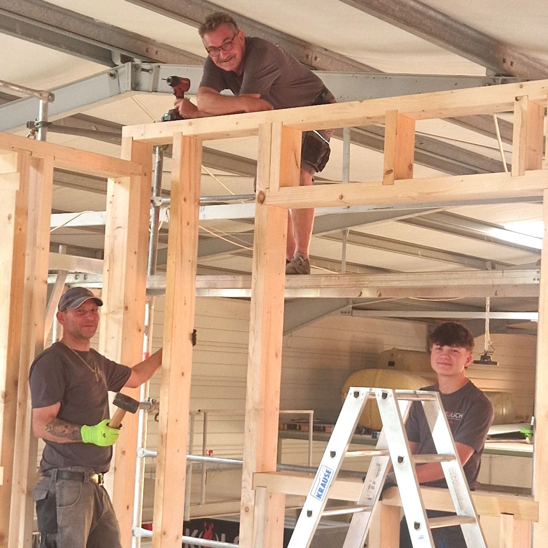 Team, das Herz des Handwerks