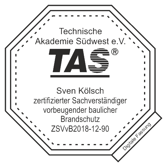 Sachverständiger der TAS