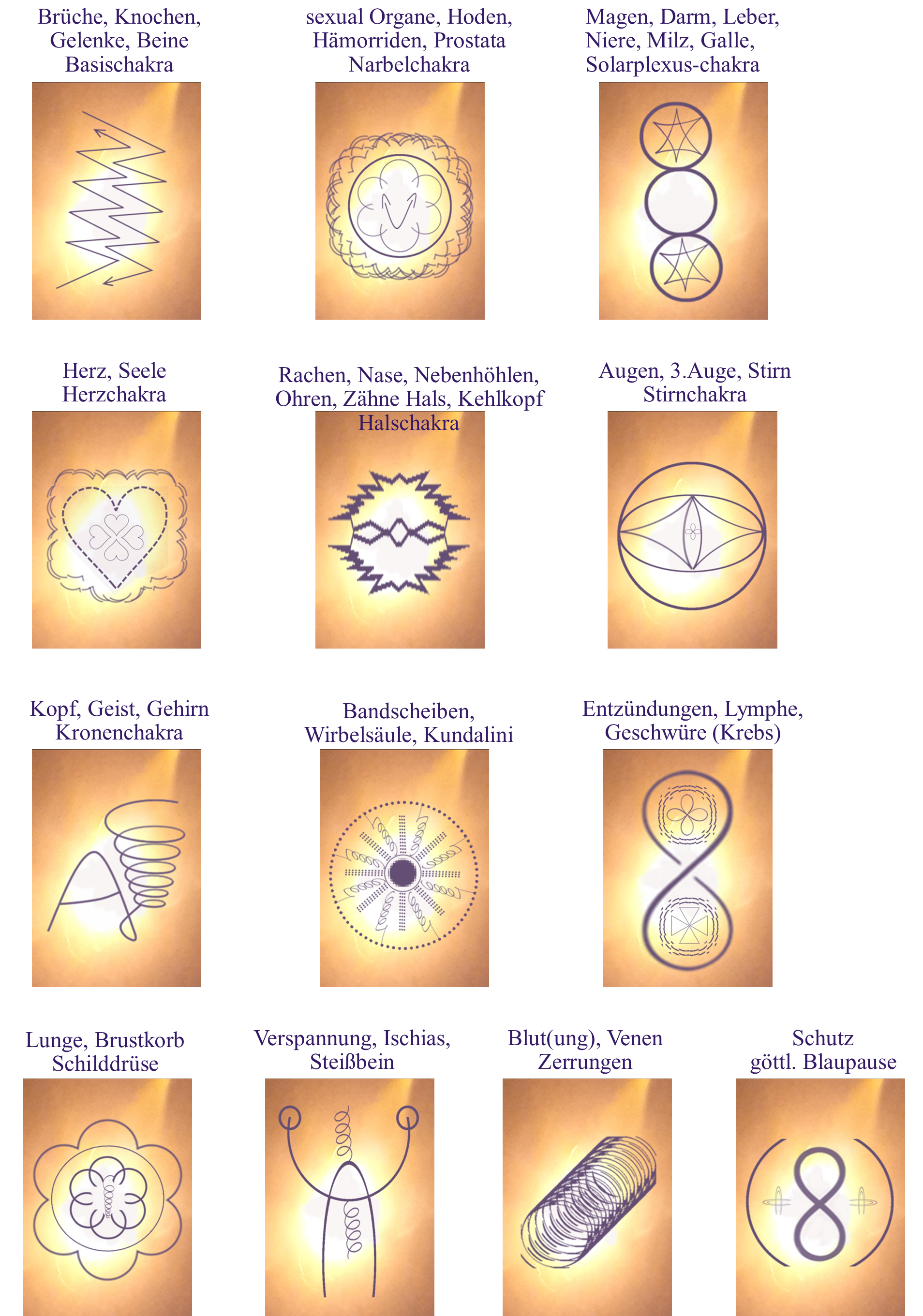 Arcturianische Heilsymbole

