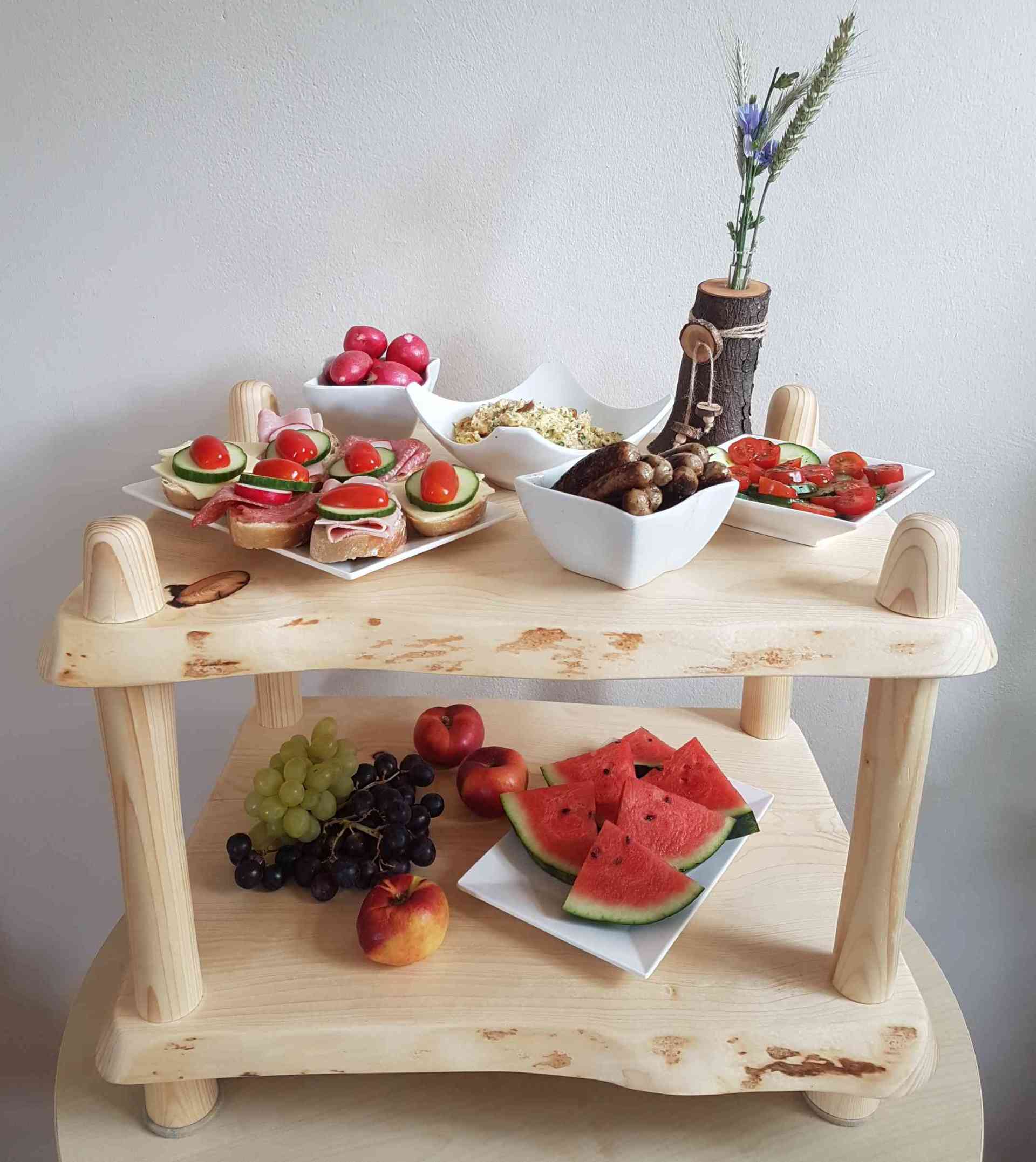 Servierbretter, Servierplatten aus Holz - www.stebadesign.de