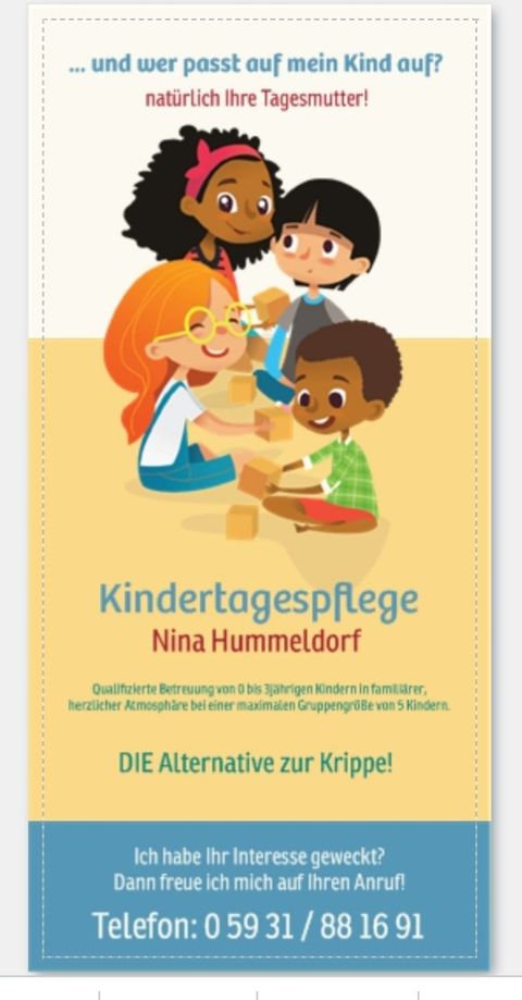 Infos zur Kindertagespflege