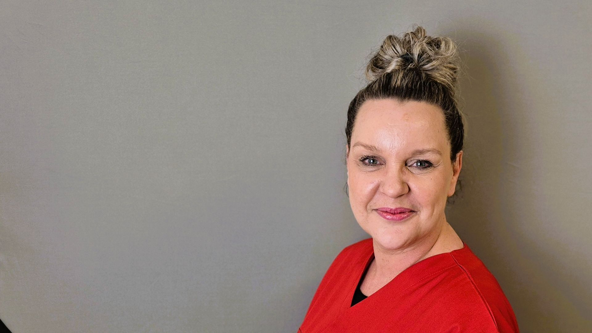 Pflegerin Janette vom Lebensdank Pflegedienst Dresden.