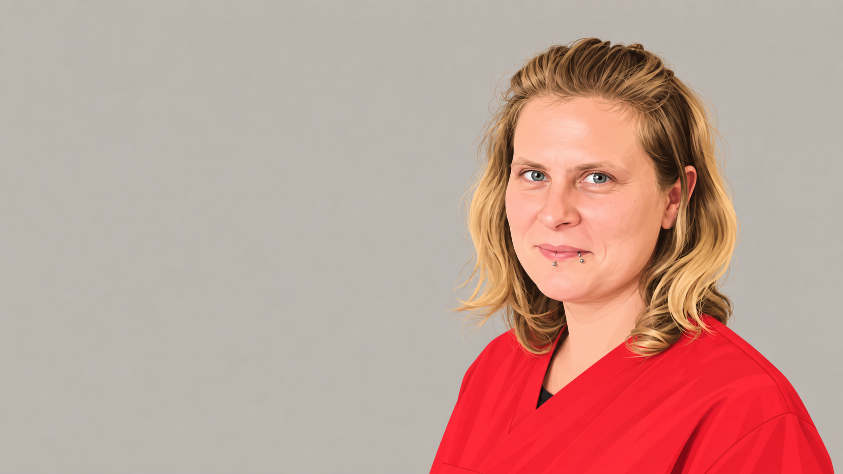 Hauswirtschafterin Janine vom Lebensdank Pflegedienst Dresden.
