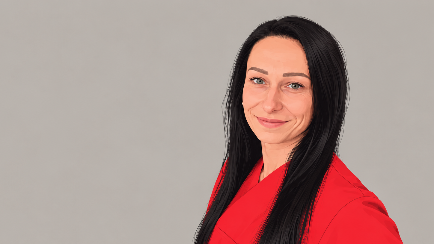 Pflegerin Jenny vom Lebensdank Pflegedienst Dresden.