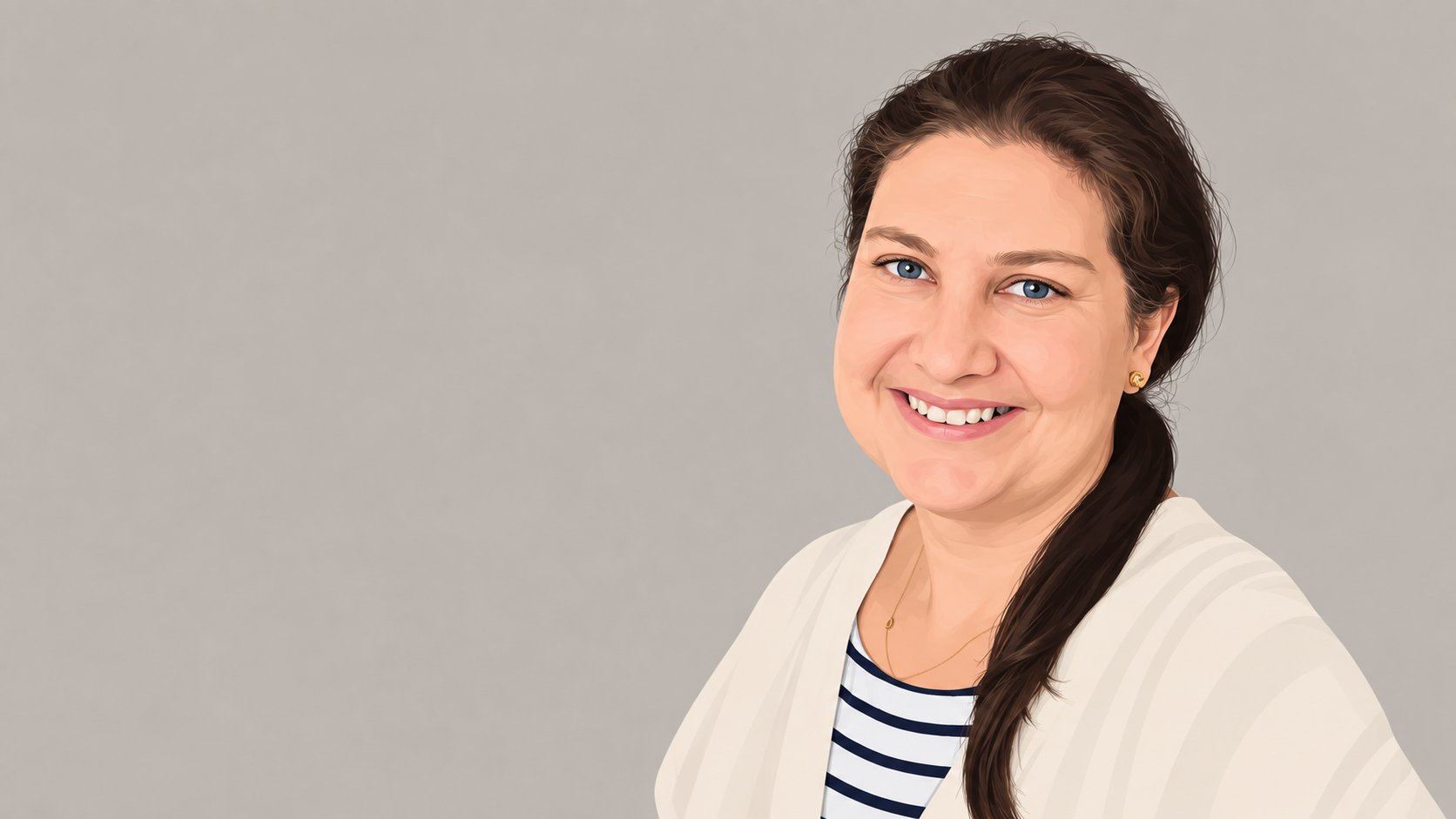Büromitarbeiterin Jessica vom Lebensdank Pflegedienst Dresden.