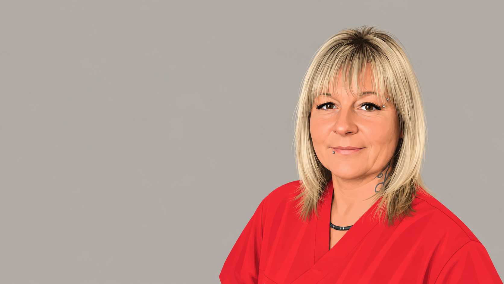 Pflegerin Sylvia vom Lebensdank Pflegedienst Dresden.