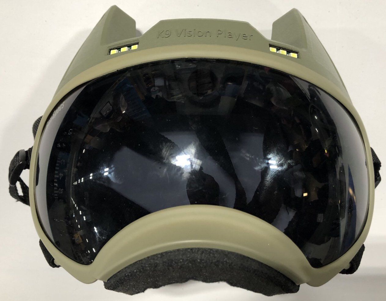 K9 supervision, dog goggle camera, see, listen, record