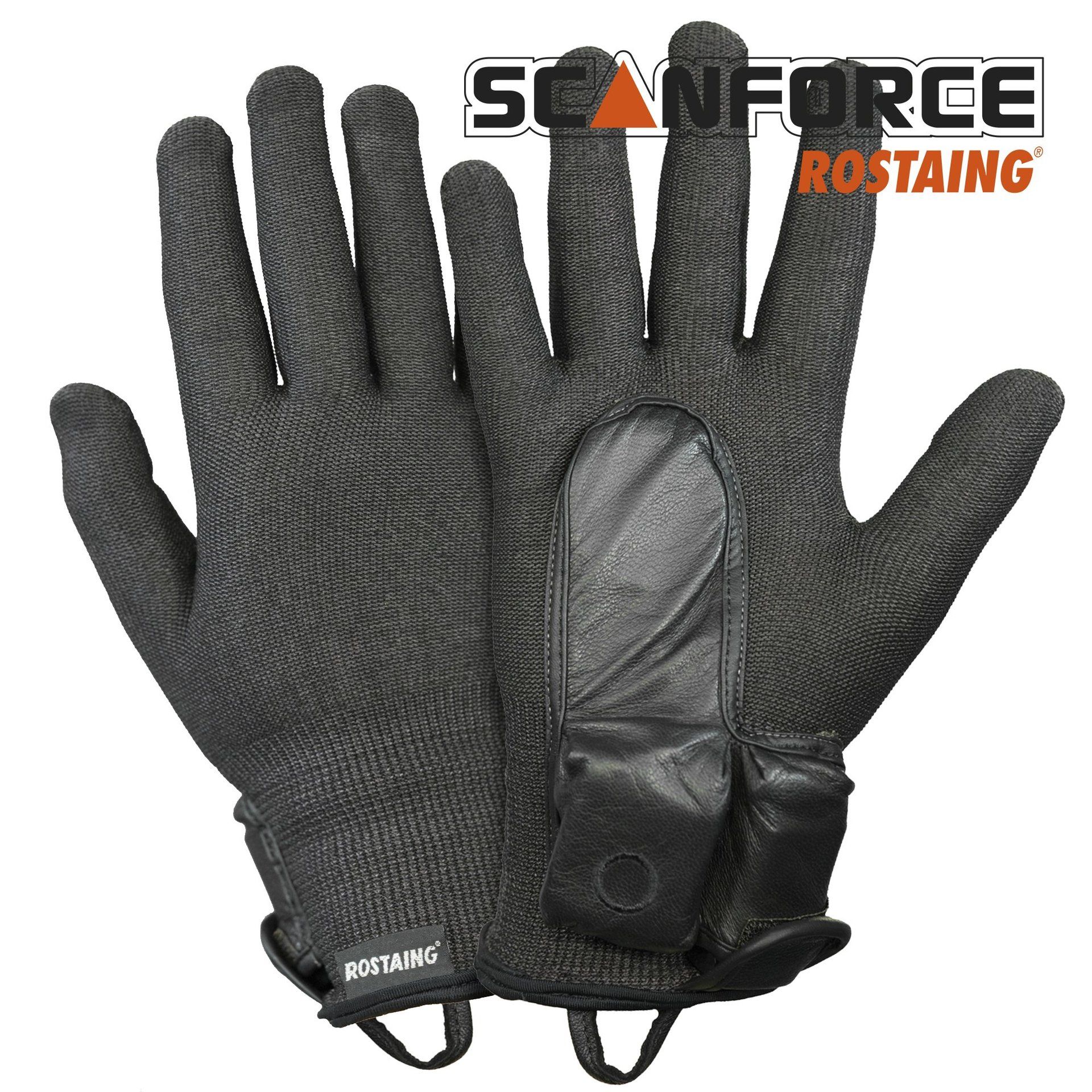 Handsfree, all in one invisible metal detector gloves,