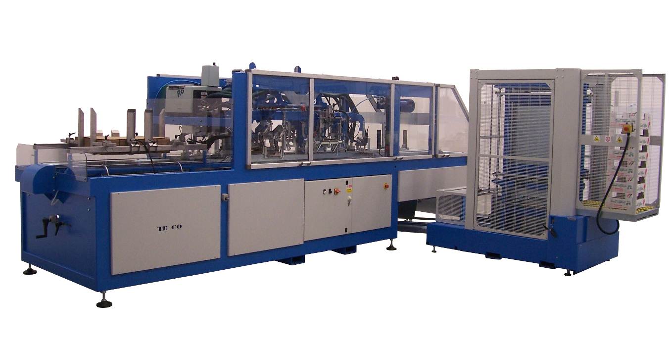 Aufrichtmaschine für Trays aus Wellpappe TECO T3