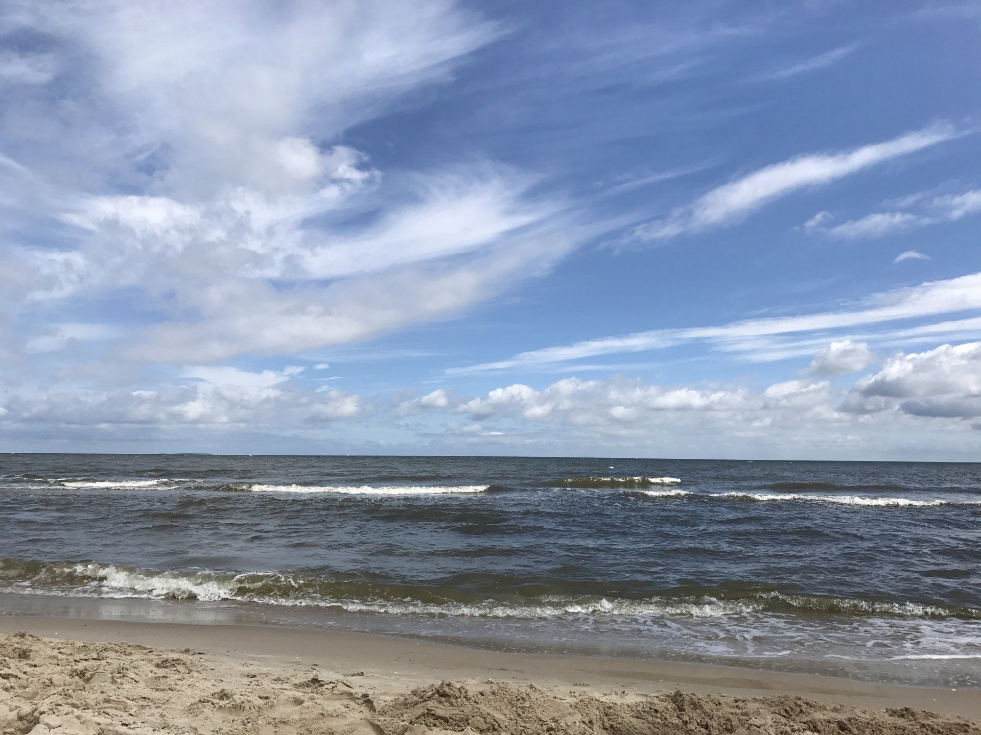Sonne, Strand, Sand und Wasser auf der Sonneninsel Usedom