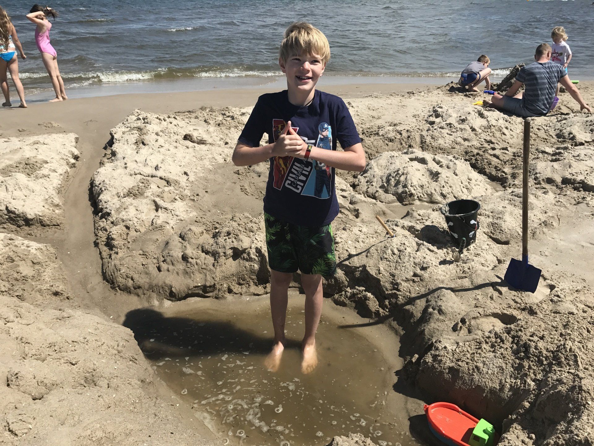 Sand, Strand, Sonne auf Usedom