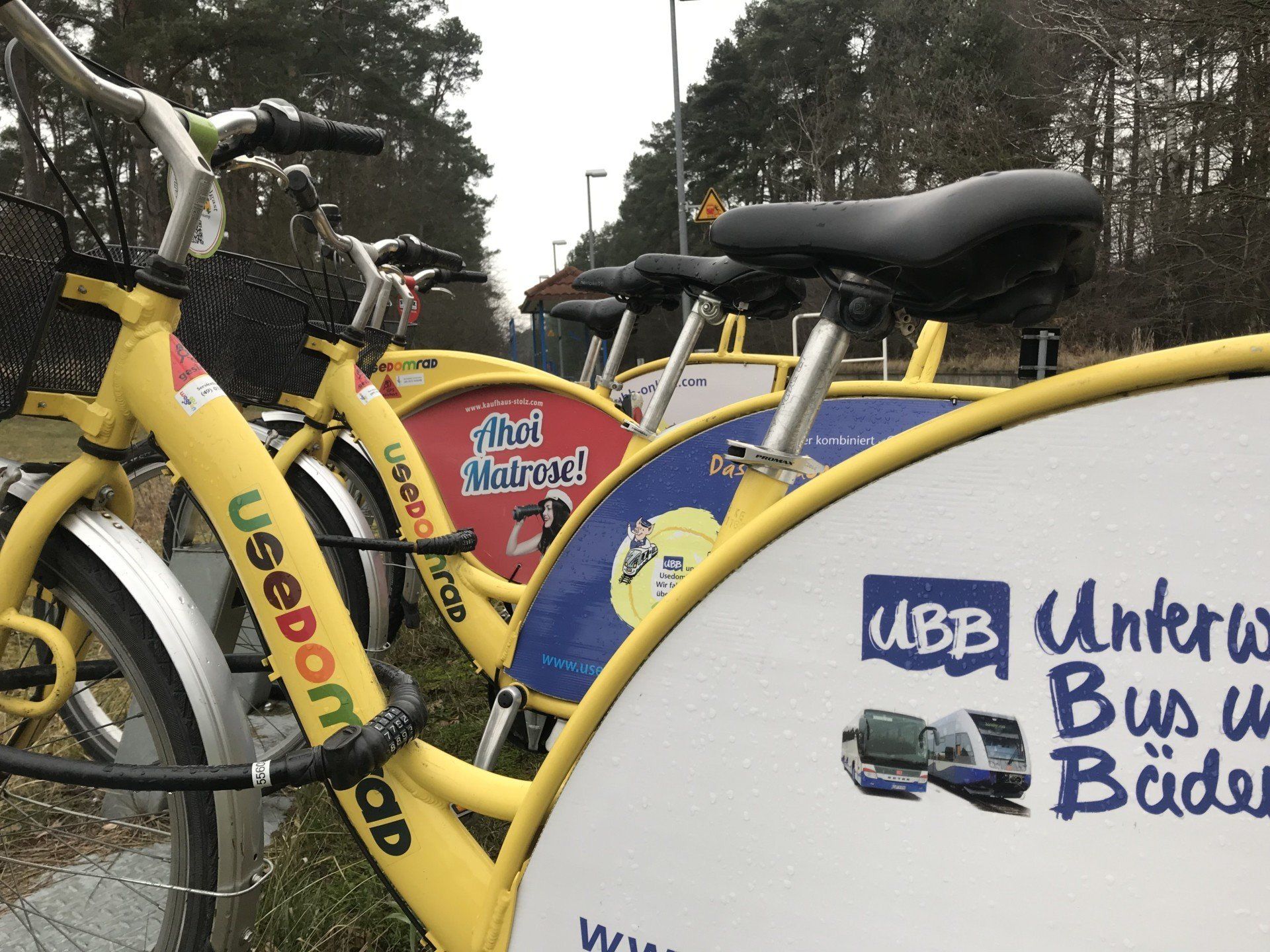 Radfahren und Leihräder auf der Radfahrer-Insel Usedom