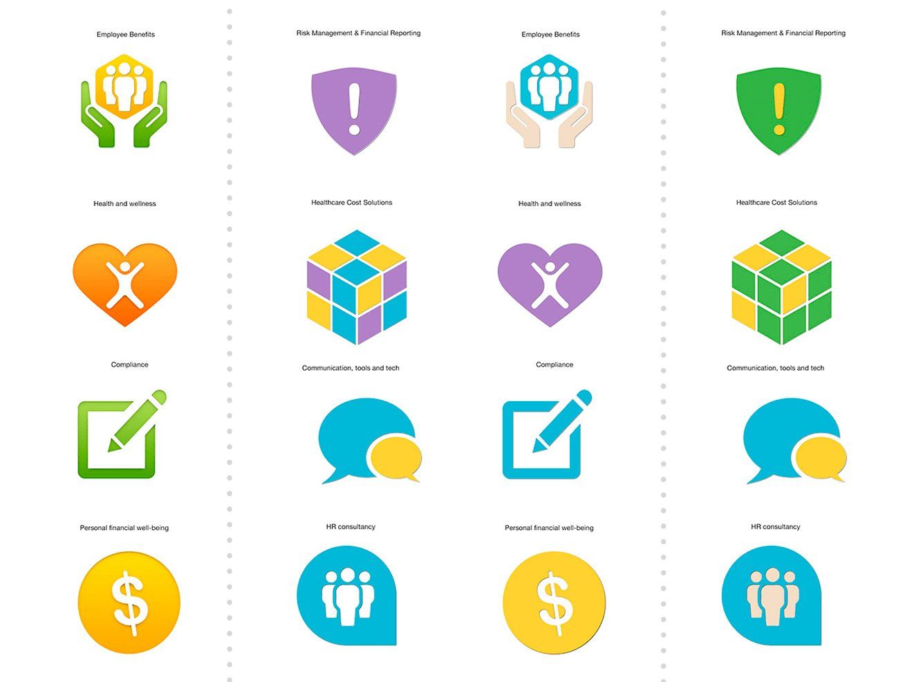 Iconset Versicherung