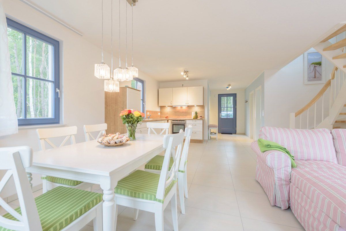 Das Ferienhaus Eulennest in Glowe verfügt über großzügig geschnittene Räume