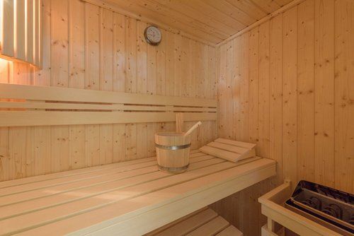 Ferienhaus Eulennest an der Ostsee - Sauna