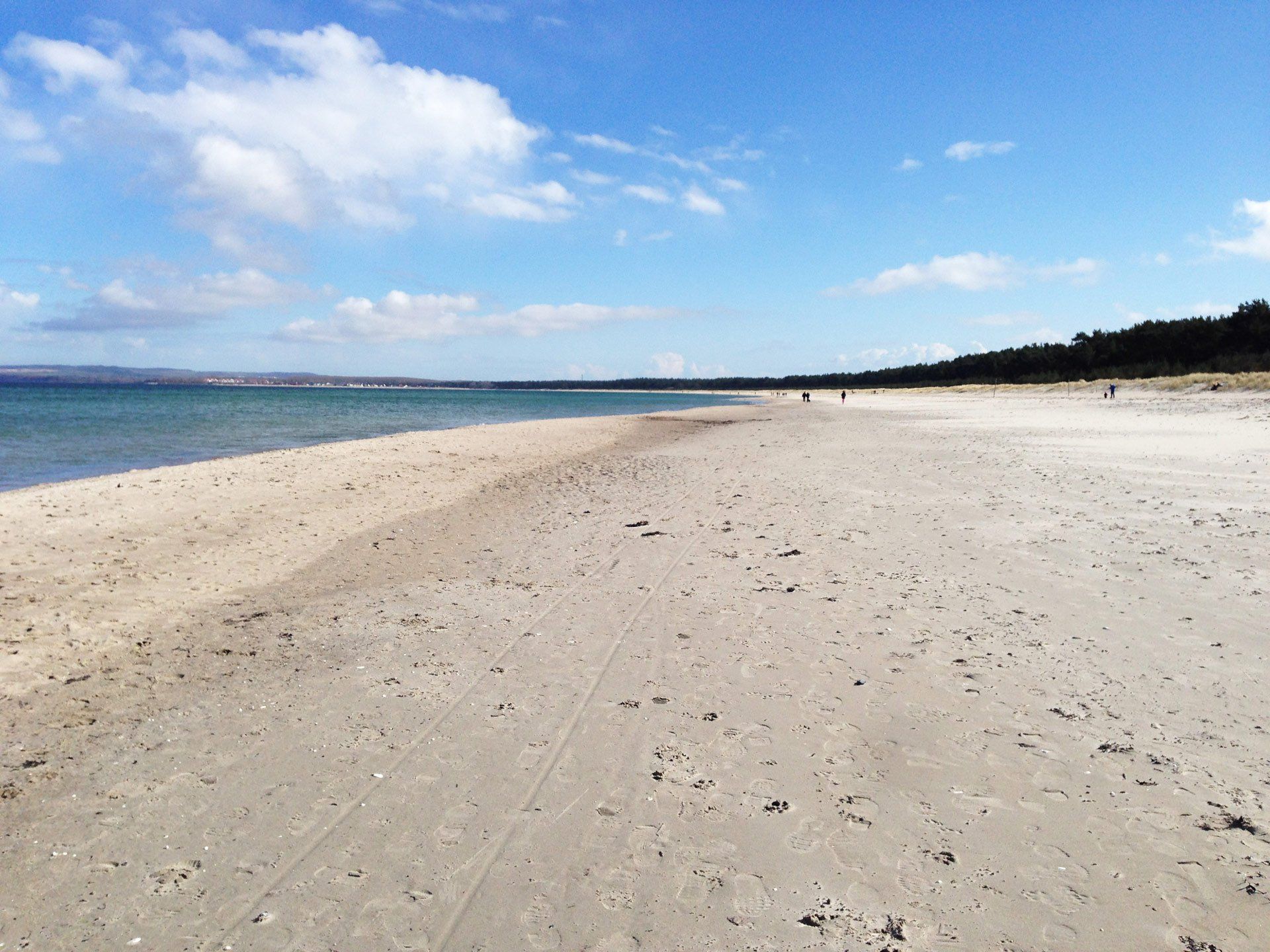 Strand Schaabe in Glowe an der Ostsee